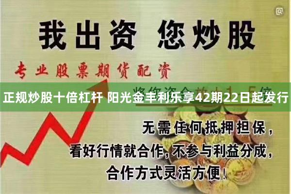 正规炒股十倍杠杆 阳光金丰利乐享42期22日起发行